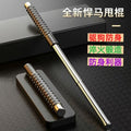 Telescopic self-defense baton (3-section, vehicle-compatible)