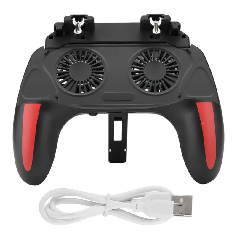 Dual Cooling Fans Mobile Phone Game Controller Gamepad With 5000mAh Battery  /2500mAh Battery
