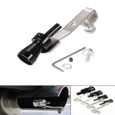 BEST New Car Modified Turbine Whistle Exhaust Pipe Sounder Motorcycle Imitation Sounder Turbine Exhaust Sound Amplifier Whistle