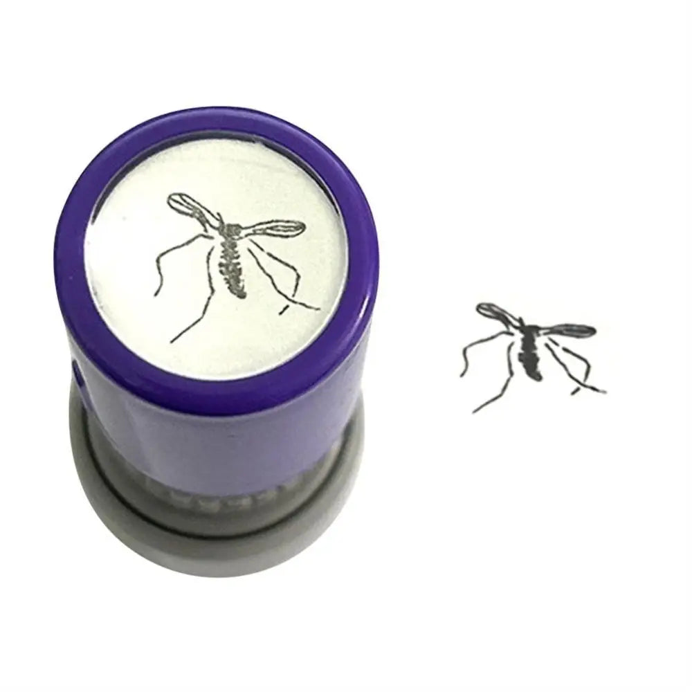 Mosquito Assorted Stamps For Kids Self-ink Stamps Mosquito Stamps Seal Scrapbooking DIY Painting Photo Album Decor Random Color