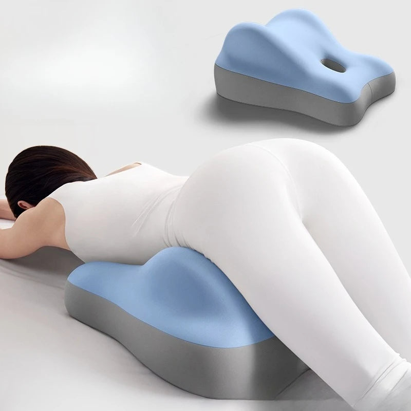 Multi-Functional Ergonomic Bed Pillow Bedroom Furniture Memory Foam Waist Cushion Cushion Tummy Pillow Wedge-shaped Pillow