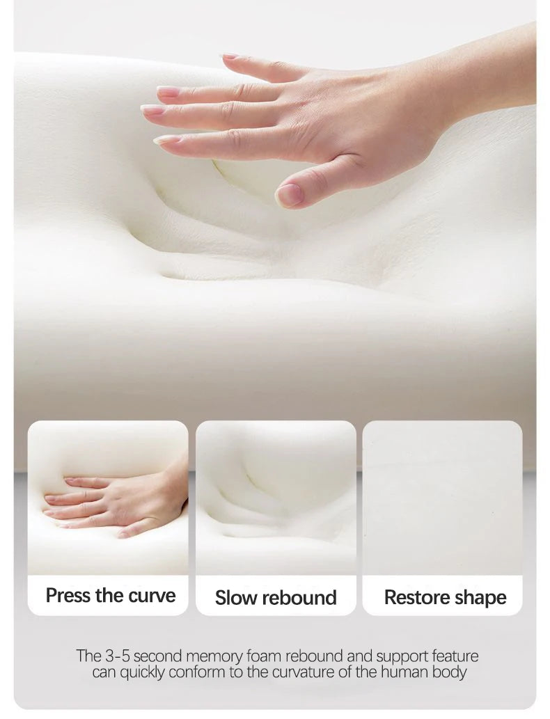 Multi-Functional Ergonomic Bed Pillow Bedroom Furniture Memory Foam Waist Cushion Cushion Tummy Pillow Wedge-shaped Pillow
