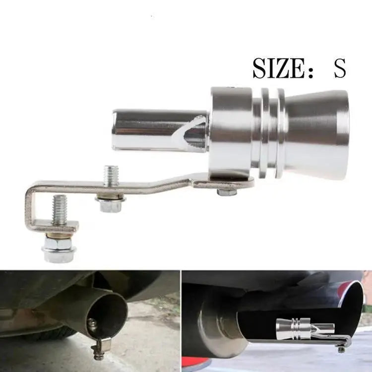BEST New Car Modified Turbine Whistle Exhaust Pipe Sounder Motorcycle Imitation Sounder Turbine Exhaust Sound Amplifier Whistle