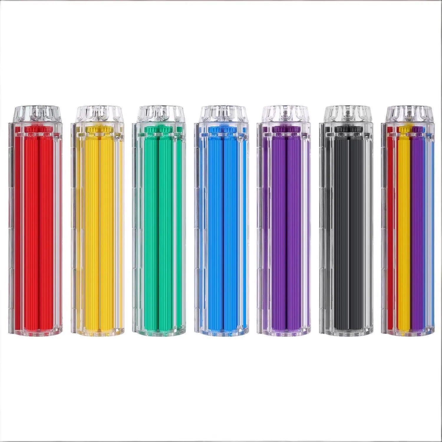 Manual Cigarette Roller Machine Heavy Duty Tobacco Injector with Metal Guide,Home Rolling Kit for Perfect Cigarette