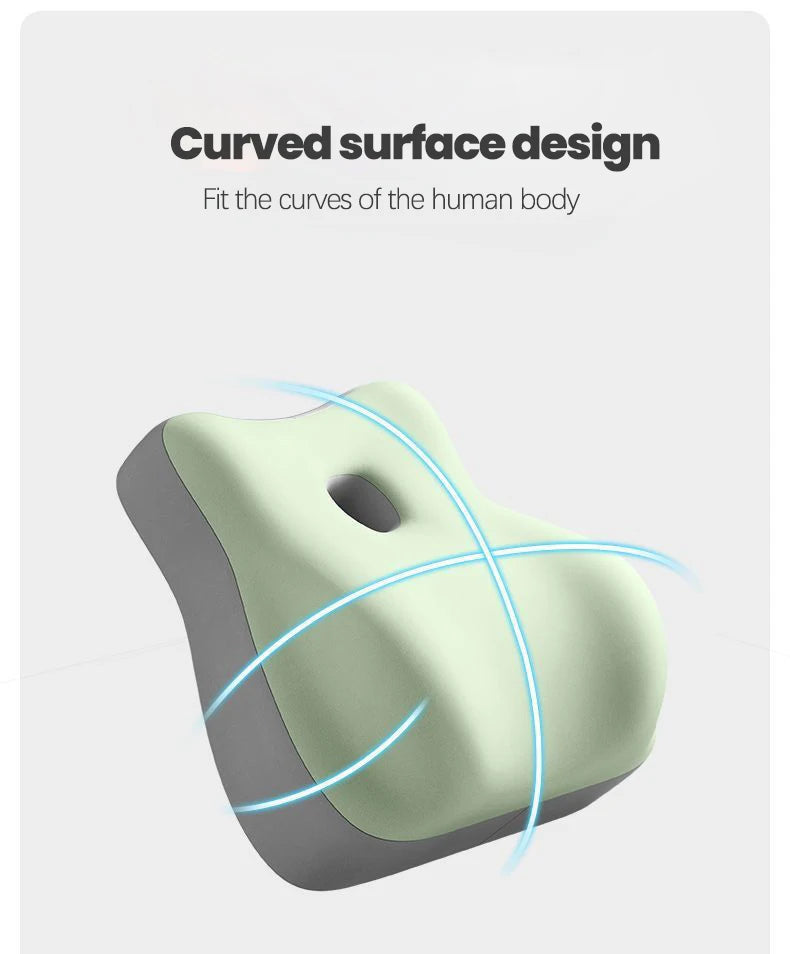 Multi-Functional Ergonomic Bed Pillow Bedroom Furniture Memory Foam Waist Cushion Cushion Tummy Pillow Wedge-shaped Pillow
