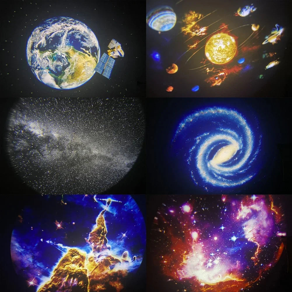 13 in 1 Star Projector, Night Light Galaxy Projector Starry Sky Projector 360° Rotate Planetarium Lamp For Kids Bedroom Deco