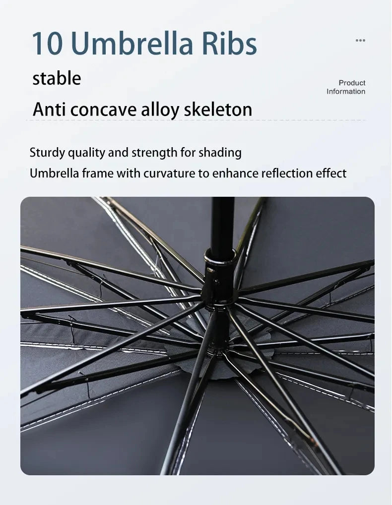 Car Sunshade Windshield Umbrella Front Sun Shade Parasol Foldable Summer Protection Car Heat Insulation Car Accessories