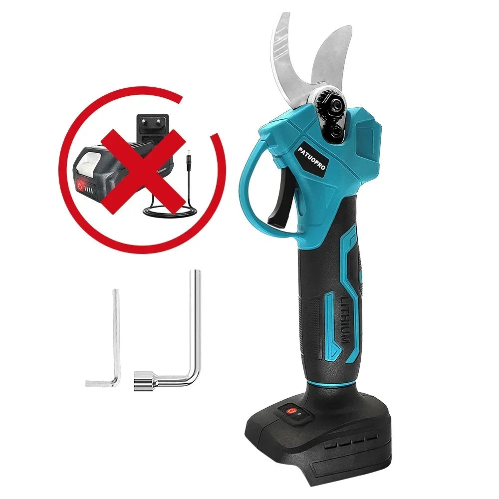 30mm Cordless Brushless Electric Pruning Shears (for Makita 18V batteries) – Power tool for pruning trees and bonsai branches.