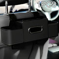 1/2pc Car Back Seat Organizer with 2 Drink Cup Holder-Tissue Box and Storage Box Hook-Multi-functional Storage-Great for Travel