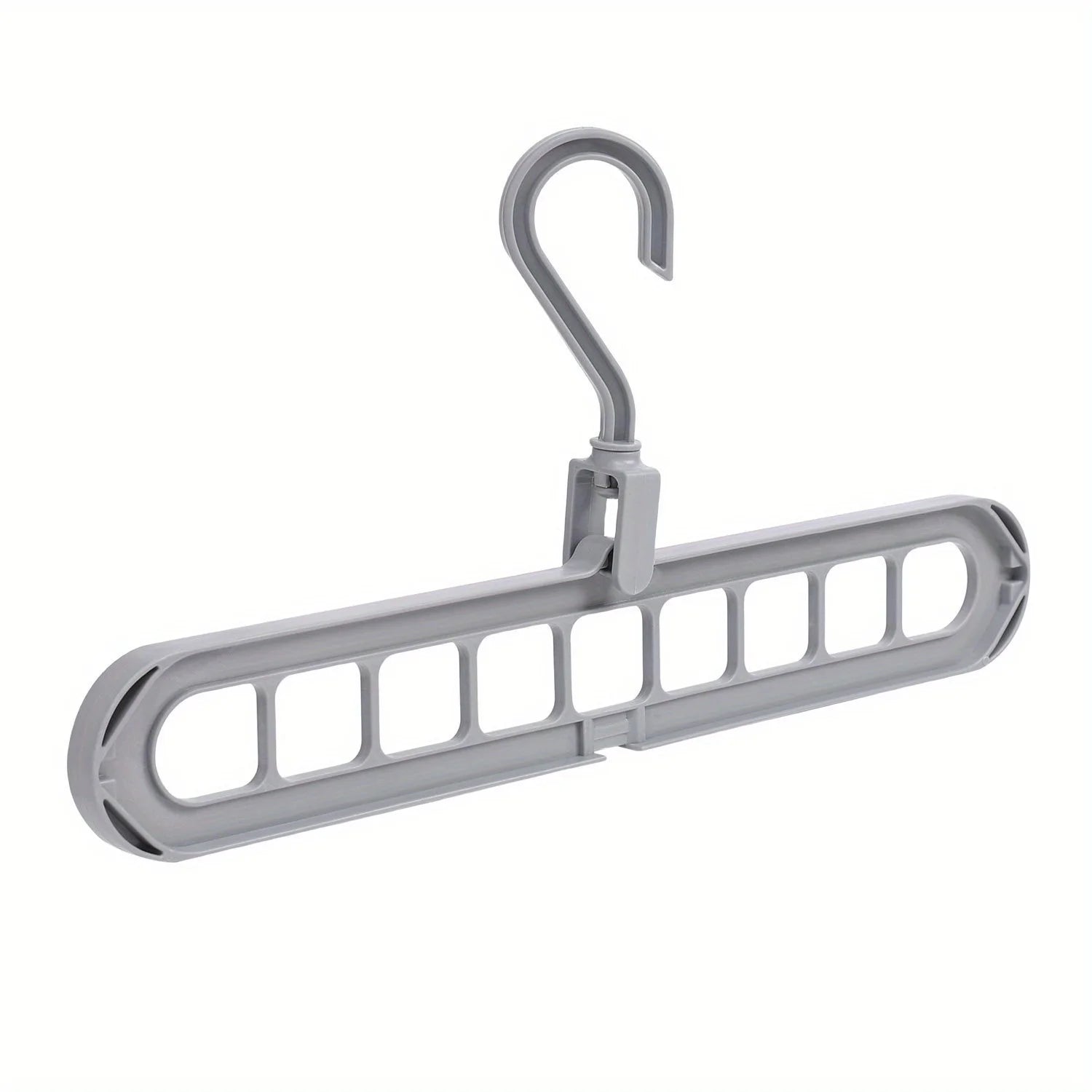 9-Hole Foldable Clothes Hangers Plastic Heavy Duty Space Saving Organizer Hangers For Clothes Home Closet Wardrobe Hanger