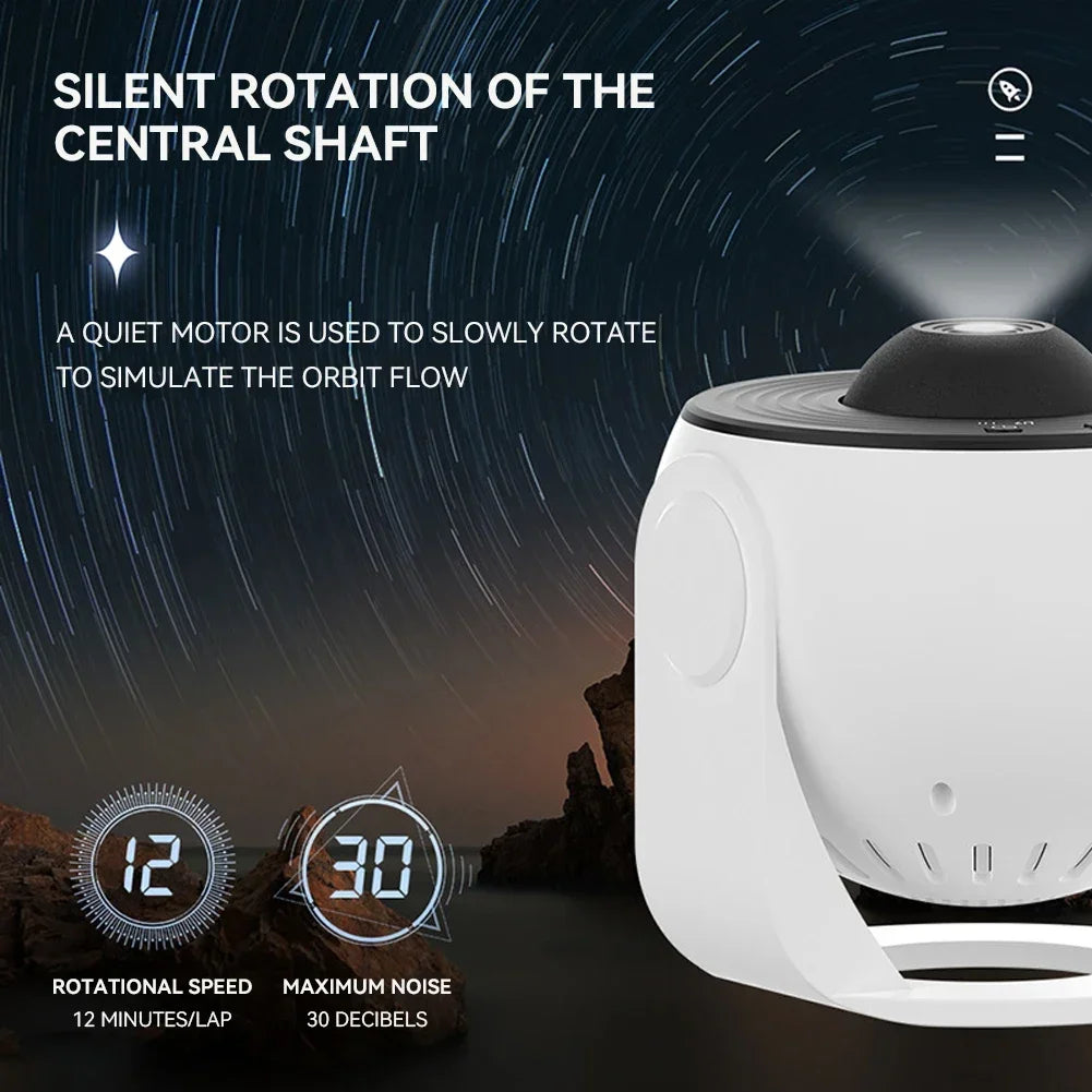 13 in 1 Star Projector, Night Light Galaxy Projector Starry Sky Projector 360° Rotate Planetarium Lamp For Kids Bedroom Deco