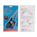 1Pack Laser Guided Sewing Scissors for Home Craft Wrapping Gift Fabric Sewing Cut Straight Fast for Fabric Paper Crafts