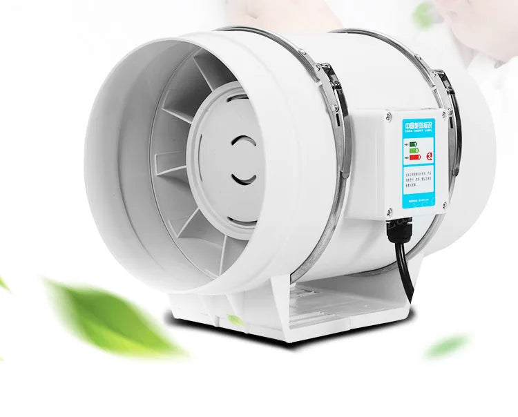3inch Exhaust Pipe Fan Ventilation Fan Pipe Fan Inline Duct Fan Ventilation Exhaust Blower Fans Quiet For Ducting