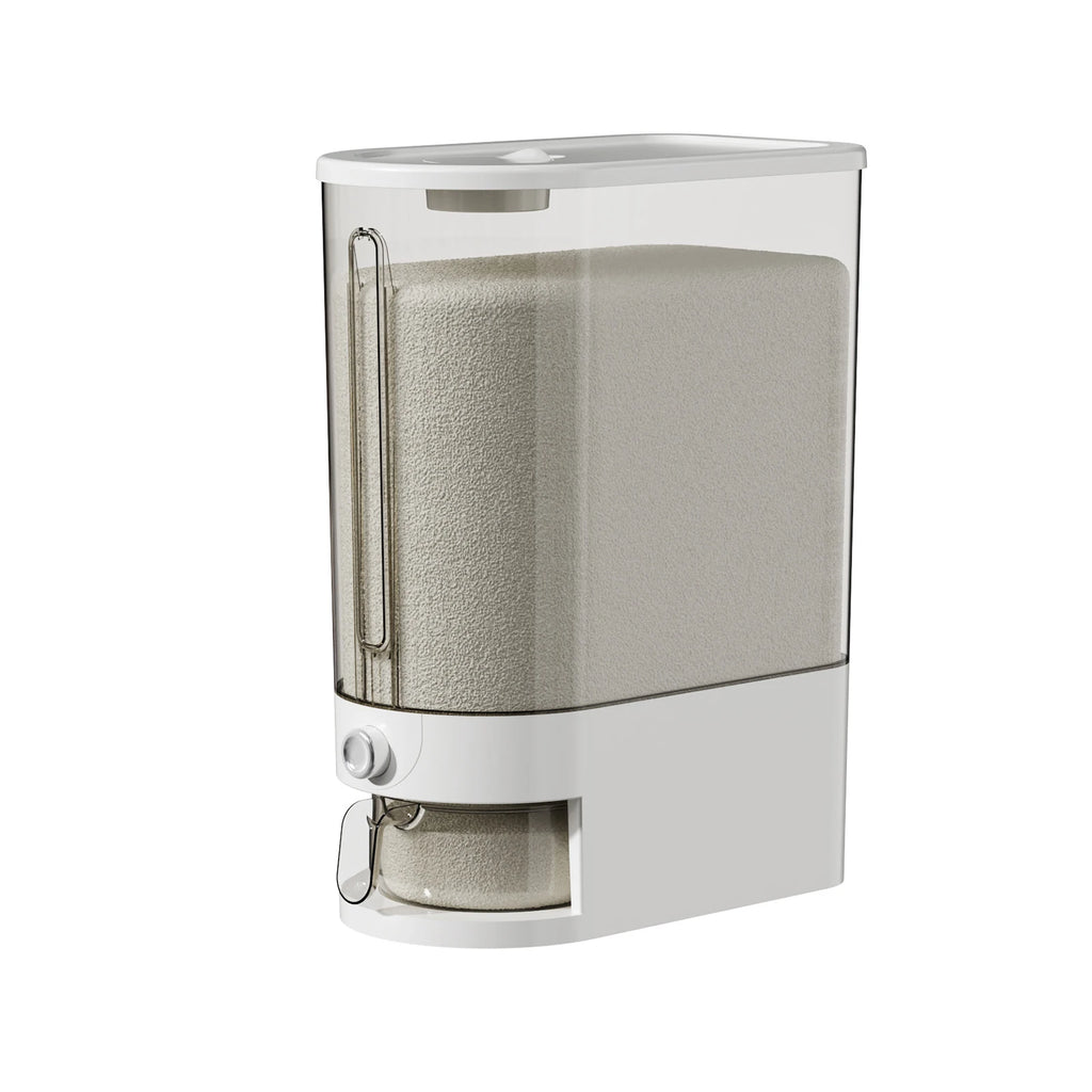 Rice Bucket Press Type Automatic Rice Dispensing Household Insect Proof and Moisture-proof Sealed Rice Storage Tank