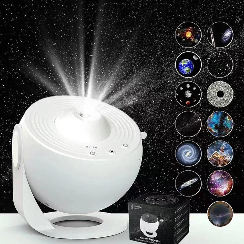 13 in 1 Star Projector, Night Light Galaxy Projector Starry Sky Projector 360° Rotate Planetarium Lamp For Kids Bedroom Deco