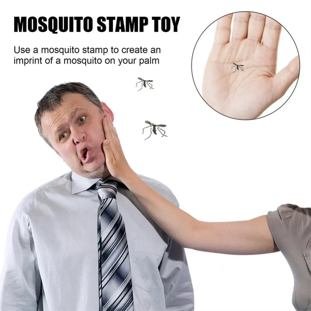 Mosquito Assorted Stamps For Kids Self-ink Stamps Mosquito Stamps Seal Scrapbooking DIY Painting Photo Album Decor Random Color