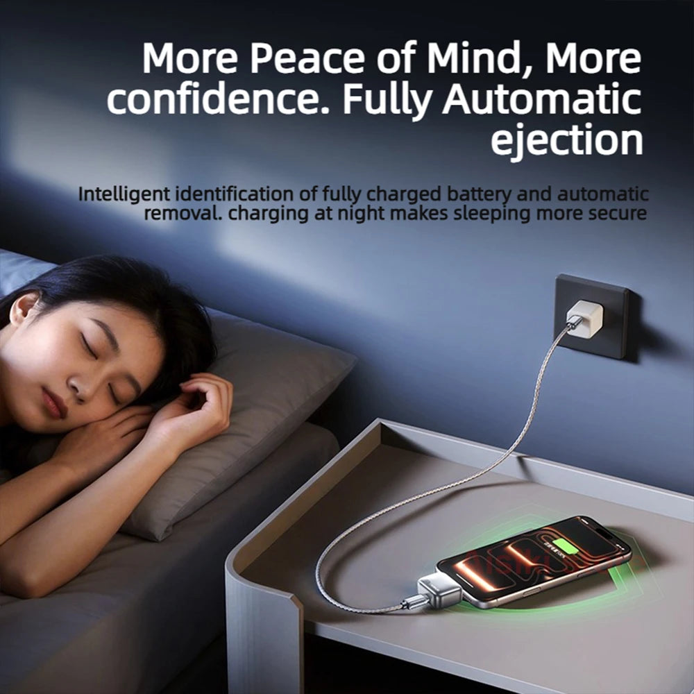 KUWAJIA KH-51 Original 140W Fast Charging Auto Pop-off Disconnector Full Charge Automatic Stop Device for Phone Tablet