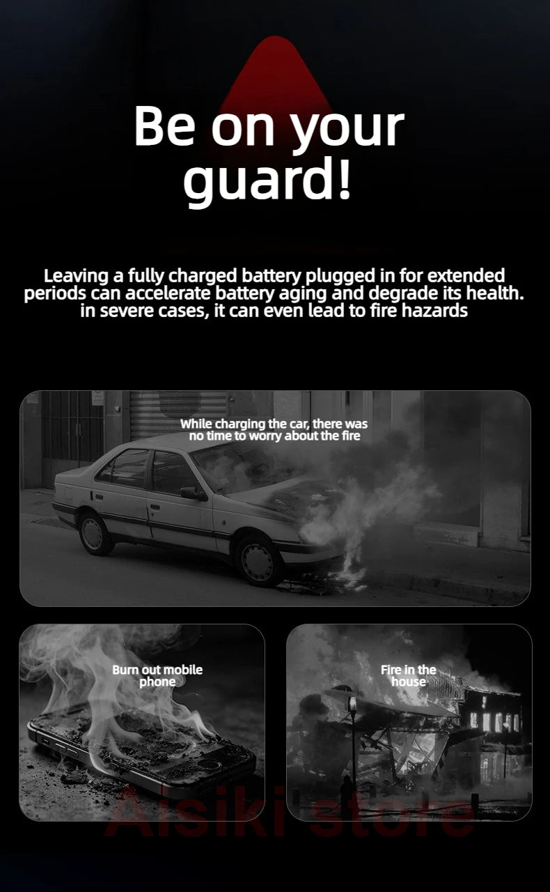 KUWAJIA KH-51 Original 140W Fast Charging Auto Pop-off Disconnector Full Charge Automatic Stop Device for Phone Tablet