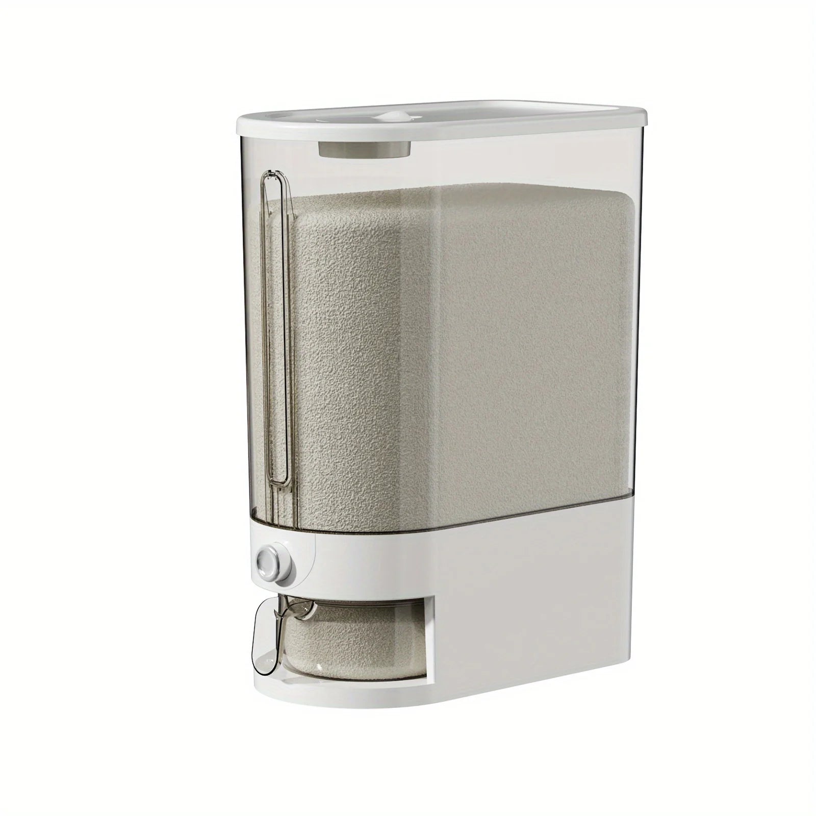 Rice Bucket Press Type Automatic Rice Dispensing Household Insect Proof and Moisture-proof Sealed Rice Storage Tank