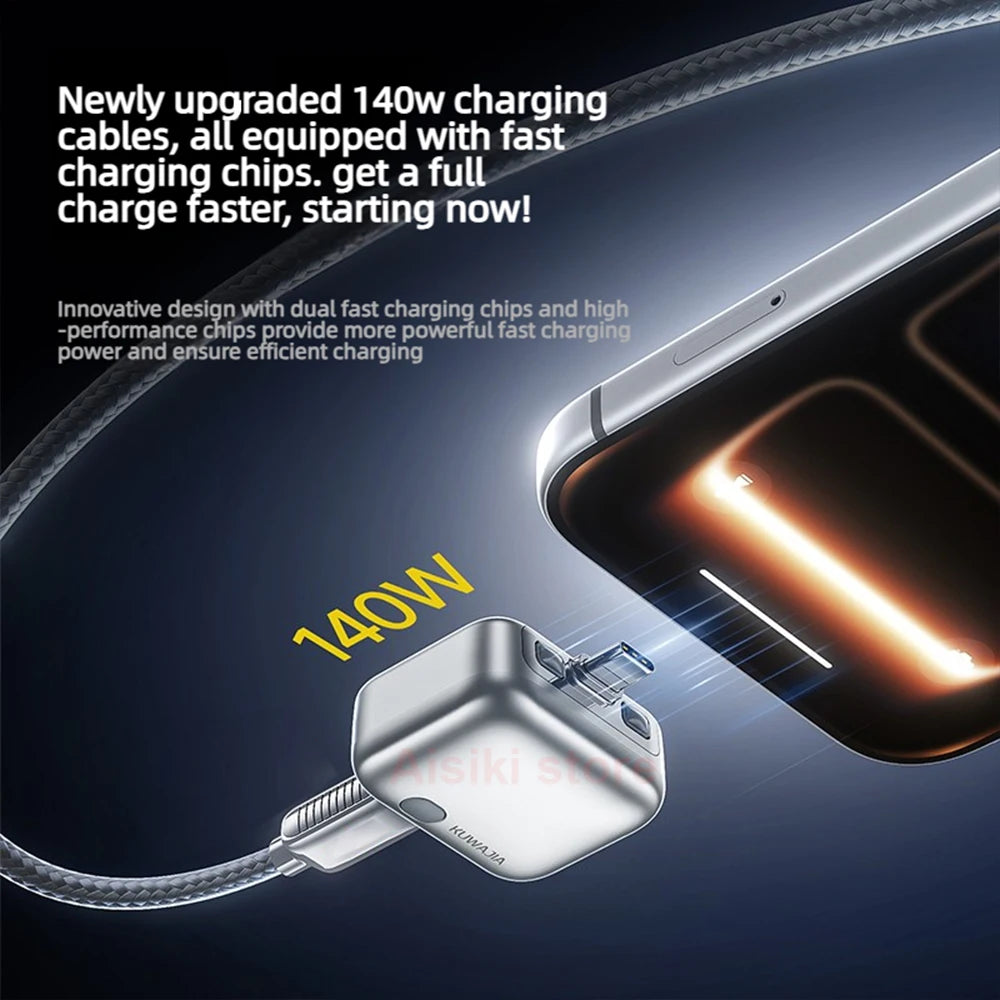 KUWAJIA KH-51 Original 140W Fast Charging Auto Pop-off Disconnector Full Charge Automatic Stop Device for Phone Tablet