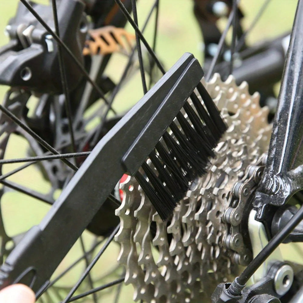 Bicycle Chain Cleaner Scrubber Brushes Mountain Bike Wash Tool Set Cycling